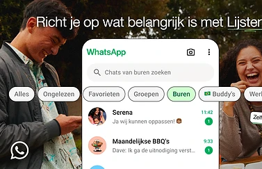 Lijsten in WhatsApp