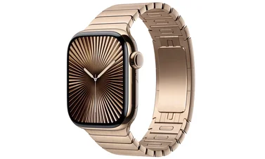 Apple Watch goudkleurige schakelarmband