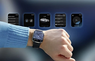 Mercedes-Benz app op Apple Watch