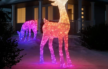 Slimme kerstverlichting Twinkly rendier