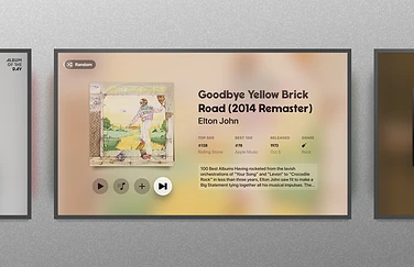 Schermen NowPlaying op Apple TV