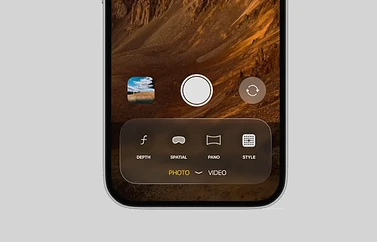 Camera-app in iOS 19 volgens een gerucht