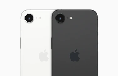 Apple iPhone 16e zwart en wit kleuren