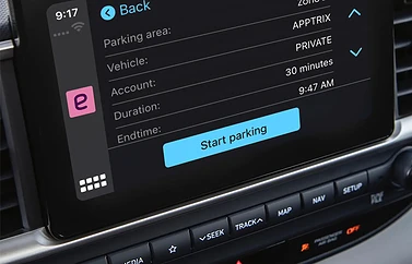 EasyPark CarPlay