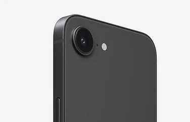 iPhone 16e zwart achterkant
