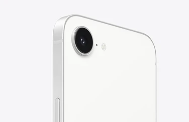 iPhone 16e achterkant wit