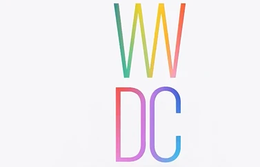 Logo van WWDC in kleuren