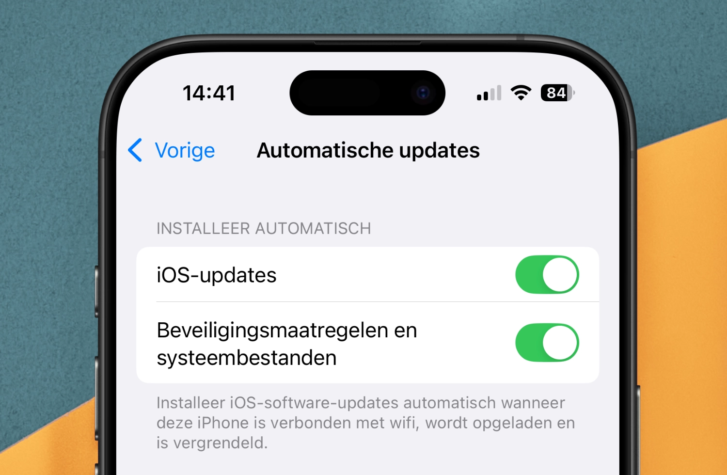 Automatische updates vanzelf