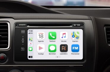 CarPlay beginscherm in iOS 13.