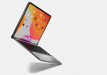 Brydge Pro+ toetsenbord trackpad voor iPad en iPadOS