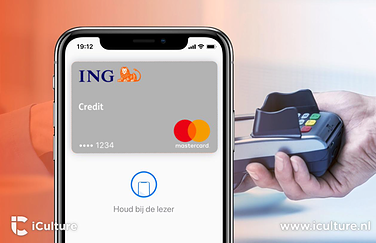 ING Creditcard in Apple Pay.
