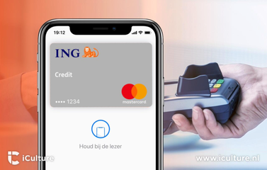 ING Creditcard in Apple Pay.