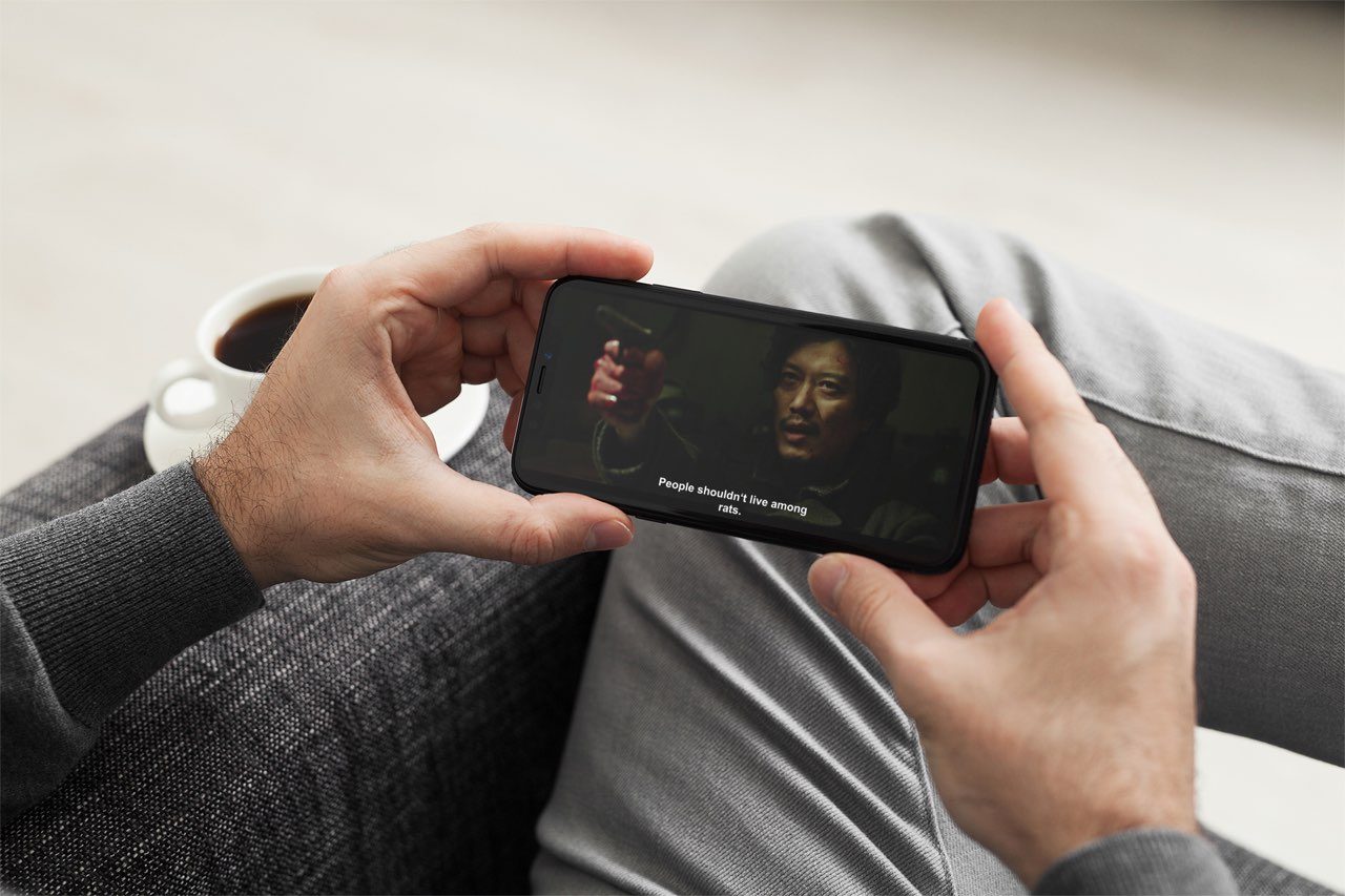 Film-ondertitels op iPhone