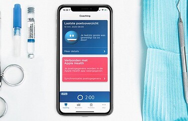 Tanden poetsen met HealthKit