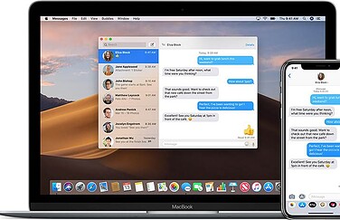 iMessage Catalyst op Mac