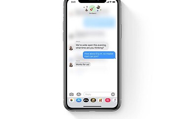 Direct reageren in iMessage iOS 14