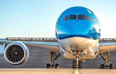 KLM vliegtuig Boeing 787-9