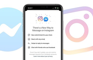 Instagram en Messenger samenvoeging