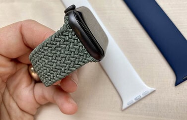 Apple Watch gevlochten bandje