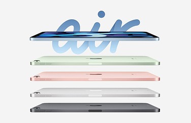 iPad Air 4 met kleuren
