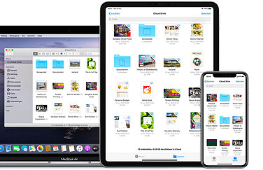 iCloud Drive apparaten