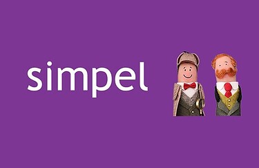 Simpel logo met vingers.