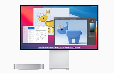 Mac mini met Pro Display XDR