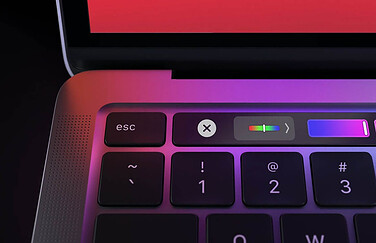 MacBook Pro Touch Bar 2020