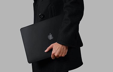 Zwarte MacBook