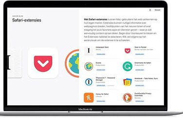 Safari-extensies in de Mac App Store