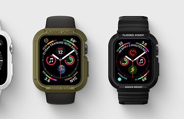Spigen Tough Armor Apple Watch sportversie rugged.