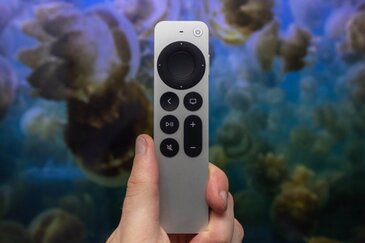 Siri Remote in hand 1