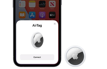 AirTag koppelen met iPhone
