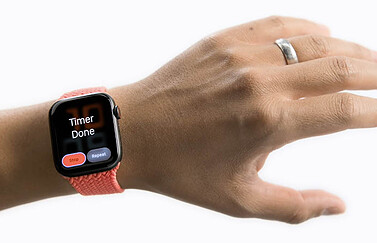 Apple Watch handgebaren AssistiveTouch