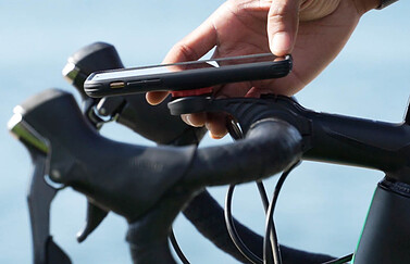 Spigen Gear Lock op de fiets