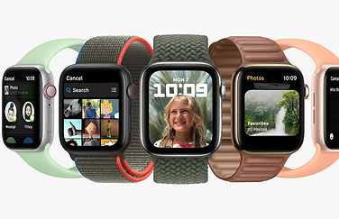 watchOS 8 op Apple Watches