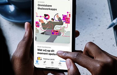 App Store op iPhone