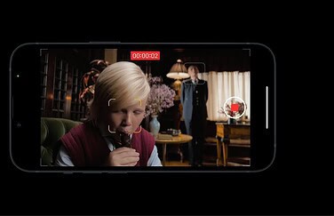 iPhone 13 cinematic mode.