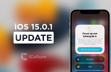 iOS 15.0.1 update.
