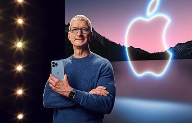 Tim Cook tijdens september-event 2021