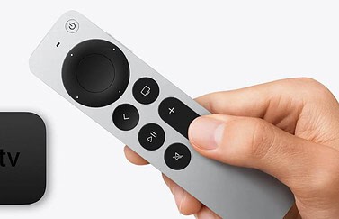 Apple TV met Siri Remote 2e generatie.