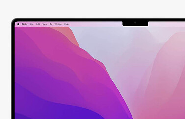 MacBook Pro 2021 met notch