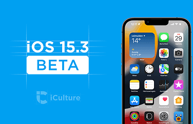 iOS 15.3 beta.