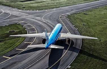 KLM Boeing 777 vliegtuig