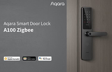 Aqara Smart Door Lock A100 met HomeKit en Wallet-sleutels.