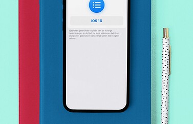 Herinneringen-app in iOS 16.