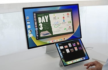 iPad extern scherm