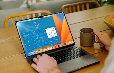 Weer-app in macOS Ventura