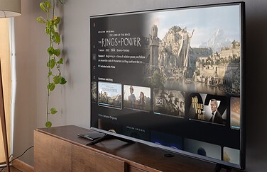 Amazon Prime Video app op een televisie in 2022