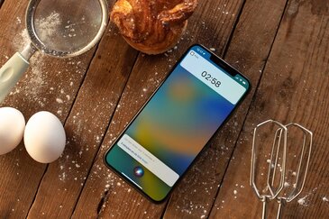 iPhone timer met Siri tijdens het koken